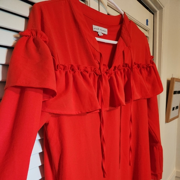 Red/coral Dress - Picture 3 of 3